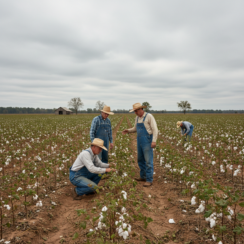 Georgia’s Cotton Growers Face Challenges as Production Drops