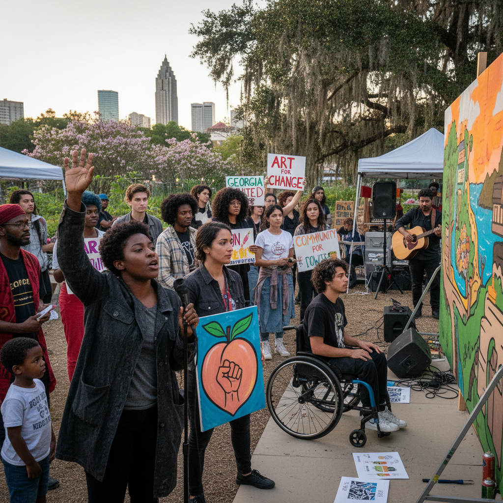 Georgia Stars Amplify Activism and Real Change in 2025