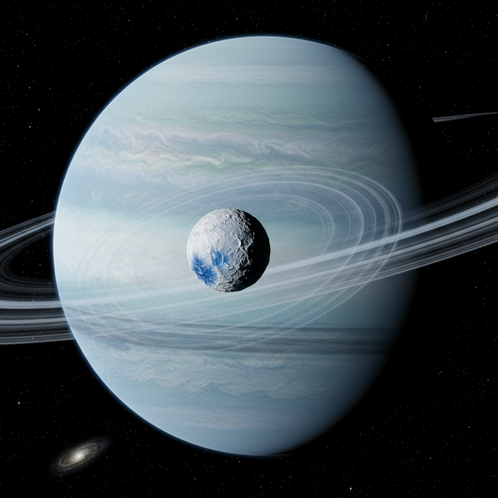 New Uranus Moon Sheds Light on Planet’s Ring System
