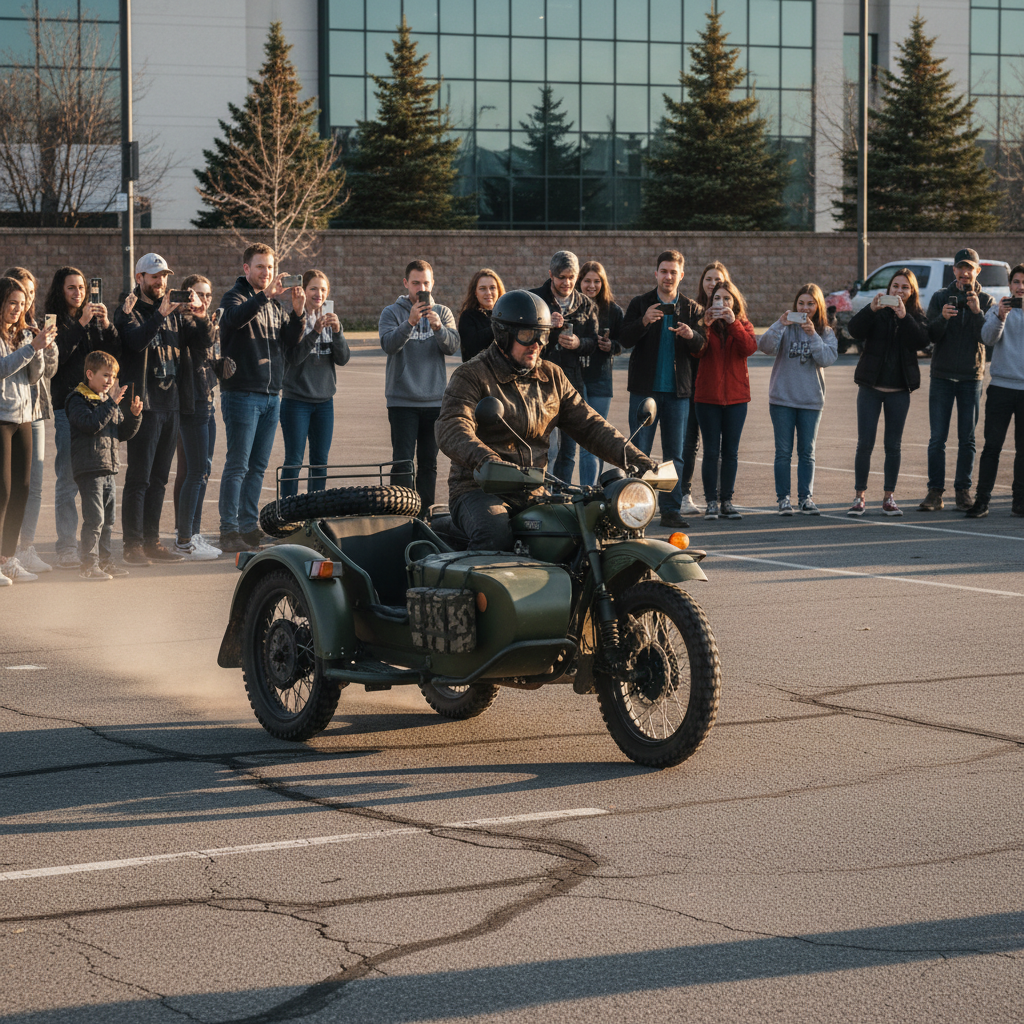 Retired Firefighter Receives Motorcycle Gift After TV Interview